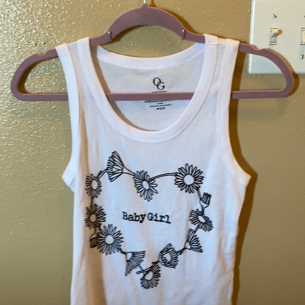 White Baby Girl Tee.